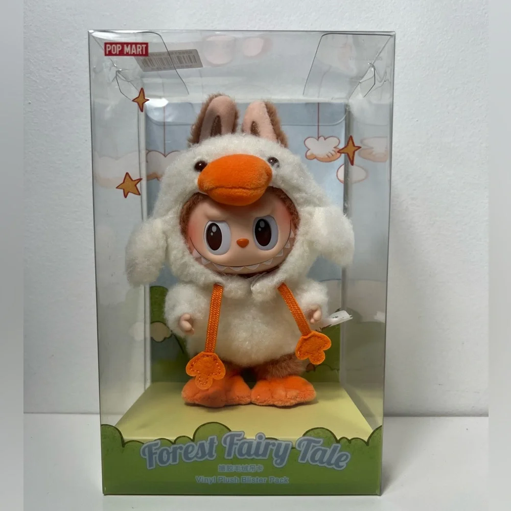 Pop Mart The Monsters Forest Fairy Tale Duck Labubu Plush Pendant - Picture 3 of 8